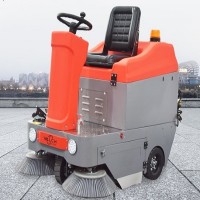 沃驰扫地机工厂车间用驾驶式扫地车物业道路环卫垃圾清扫车
