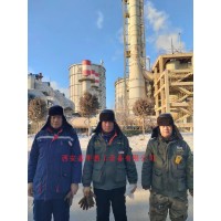 西安嘉华热工辽宁本溪某钢厂，高炉煤气放散点火正在调试中