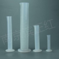 南京聚四氟乙烯量筒25ml透明PFA量筒100ml刻度清晰