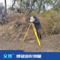 爆破变形监测,动态位移沉降位移挠曲倾斜裂缝振动观测