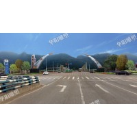 华阳雕塑 重庆艺术大门设计 重庆景区大门定制