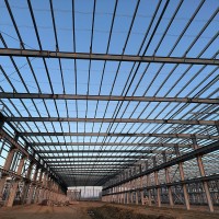 钢混结构车间 钢结构楼梯 结构彩钢棚搭建 工期短 施工快