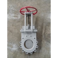 气动陶瓷双闸板阀QMXZ644TC-10C/出料阀