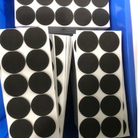 家具防滑泡棉垫片 防滑防震海绵垫片 黑色网格EVA泡棉胶垫