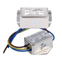 赛纪SJD210D端子台单相直流双级滤波器emi低通220V