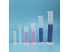 进口氟树脂PFA量筒刻度清晰特氟龙量筒