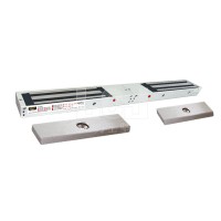 LCJ力士坚磁力锁MC270DL 双门明装型 带信号反馈