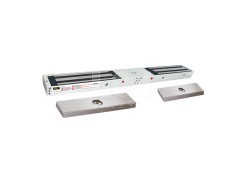 LCJ力士坚双门磁力锁MC270DL 270kg带信号反馈
