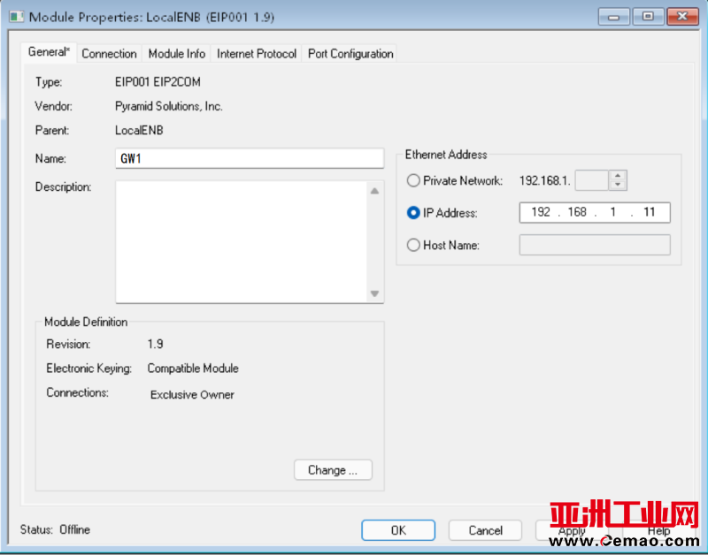 MODBUS转ETHERNET-IP-05