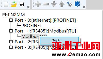 Modbus转Profinet网关9