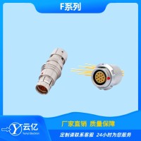 推拉自锁连接器TLF1WG8C312K金属航空插头插座