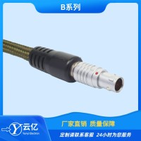推拉自锁连接器B系列航空插头 兼容B系列雷莫线束