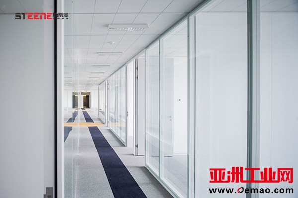 办公室隐框双层玻璃隔断