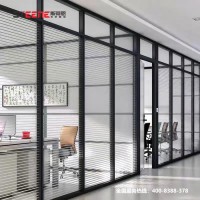 武汉斯蒂恩办公室百叶双玻隔断