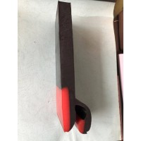 防溢裙板夹持器角铝 人字形双层护皮 皮带机挡板