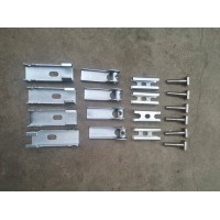 全不锈钢夹持器 导料槽挡煤皮卡子 铝合金角铝压条