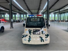 悍逸小区物业保安治安巡逻车  社区学校全封闭四轮巡查车批发