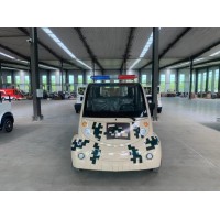 悍逸小区物业保安治安巡逻车  社区学校全封闭四轮巡查车批发