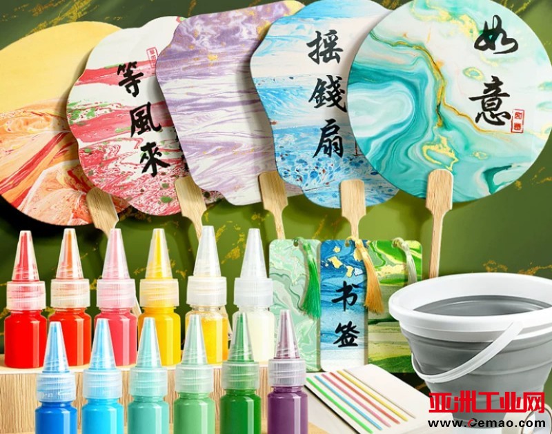漆扇图片