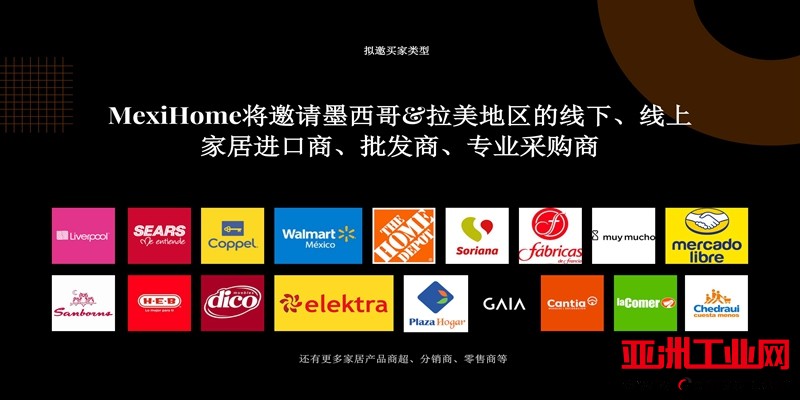 MexiHome邀请的主要采购商