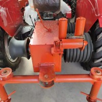 电缆放线牵引四轮车 电力线路拉导线拖拉机绞磨
