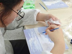 苏州三六六社会实践青少年DIY肌理画手工小课堂招生啦!