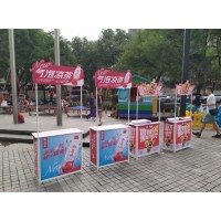 西安折叠促销台,西安铁质促销台,铝促销台制作,西安促销桌定做