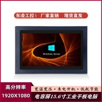 IP65等级电容触摸屏15.6寸嵌入式工业一体机