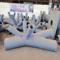 铸钢节点厂家直接供货钢结构项目现场