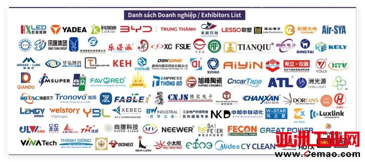 展商榜单（部分）