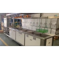 省时省力高效率！五槽半自动车速清洗机