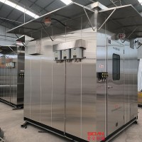 2.5x2.5x2.8m不锈钢防爆分析小屋四周带雨罩