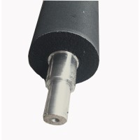 290mm橡胶辊轴生产厂家减震缓冲输送橡胶滚筒尺寸表340长