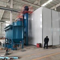 全自动喷砂房设备整套配置价格