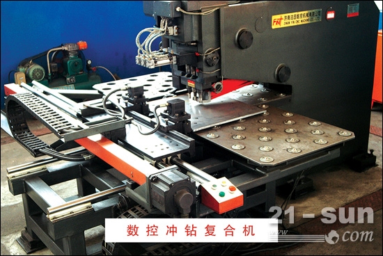 数控冲钻复合机