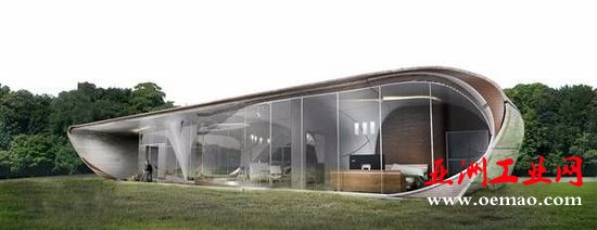 想住进去！第一栋3D打印自由形态住宅