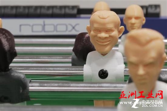 欧洲杯的激情 3D打印桌式足球小人偶