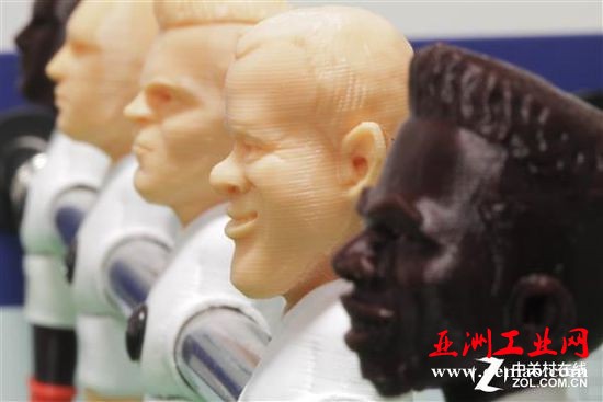 欧洲杯的激情 3D打印桌式足球小人偶
