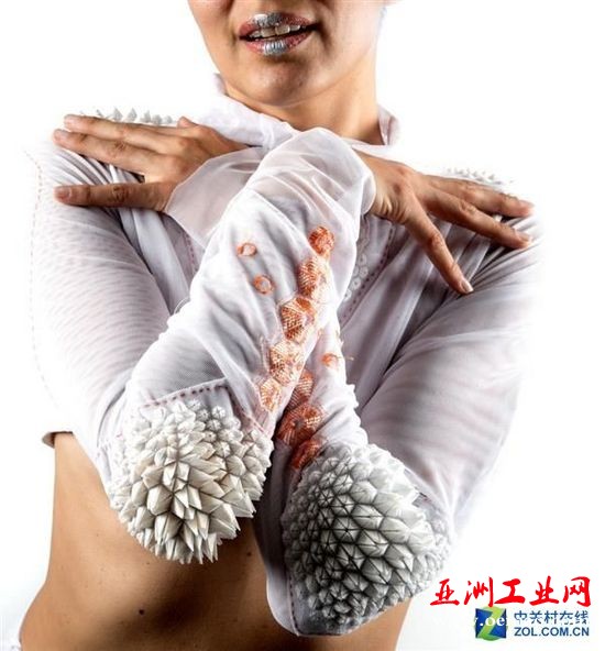 3D打印鸡皮疙瘩夹克 可以预测人的情绪