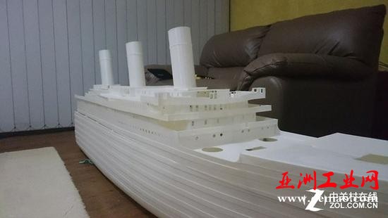 再现历史经典之作！ 3D打印泰坦尼克号