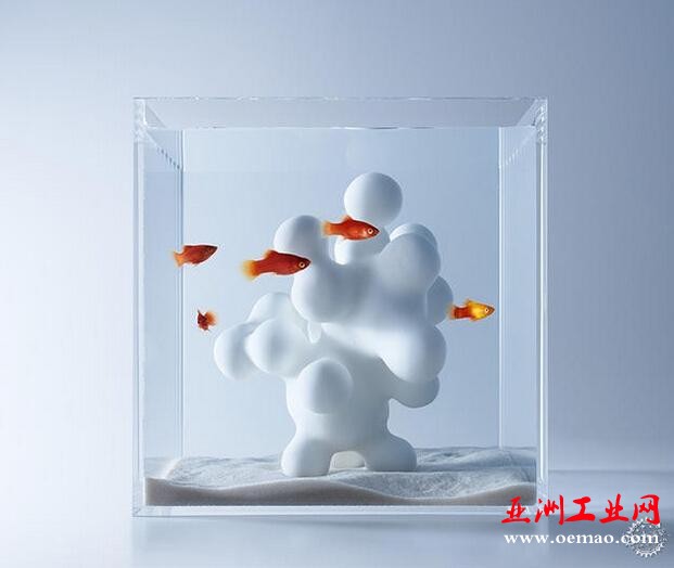 鱼才是主角！用3D打印将鱼缸造景回归单纯的平衡