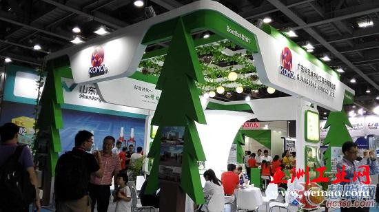 广东科茂林产化工展区
