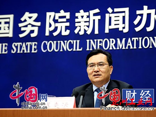 国家统计局新闻发言人盛来运 图片来源：中国网