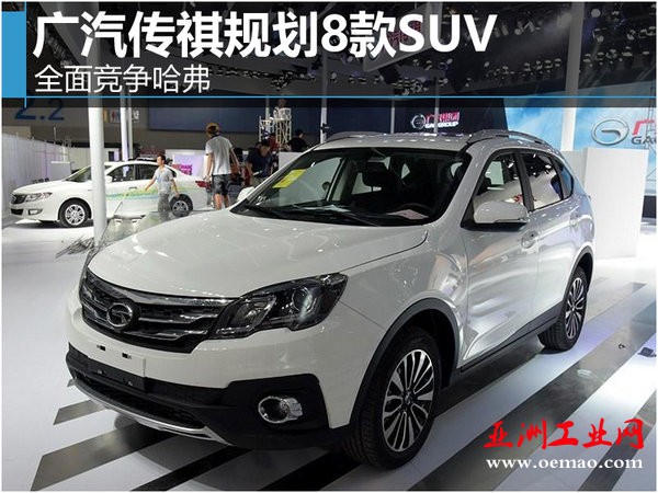 广汽传祺规划8款SUV 全面竞争哈弗（图）-图1