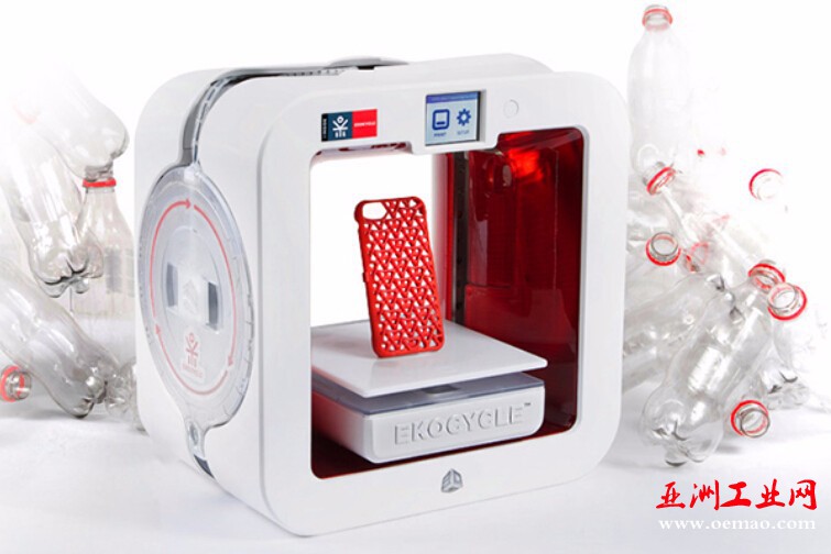 最环保的3D打印机 原料用的可口可乐瓶子