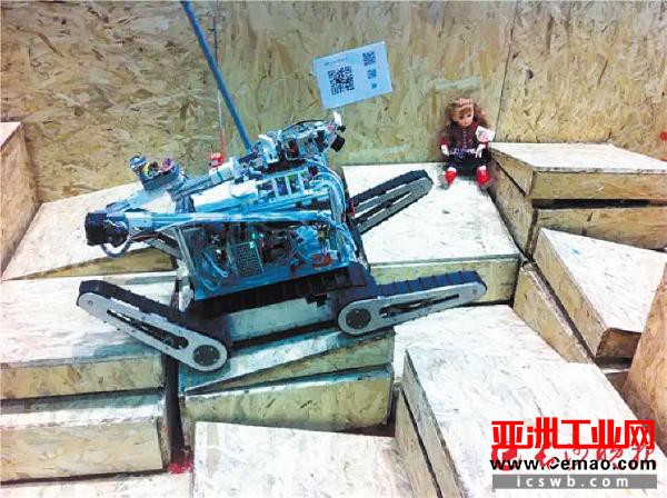 复杂地形救援 交给机器人
