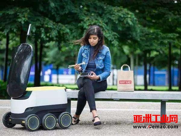 互联网下半场开启：外卖机器人将很快出现？