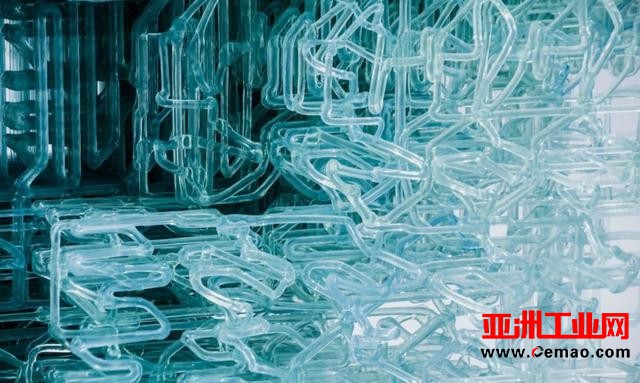 3D打印极具梦幻感的冰蓝王座