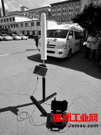 福建口岸首台核辐射监测车投用