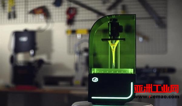 “Bean”SLA 3D打印机本月底登录Kickstarter众筹